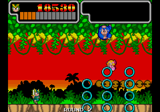 Wonder Boy III - Monster Lair (set 5, World, System 16B, 8751 317-0098) Screenshot 1